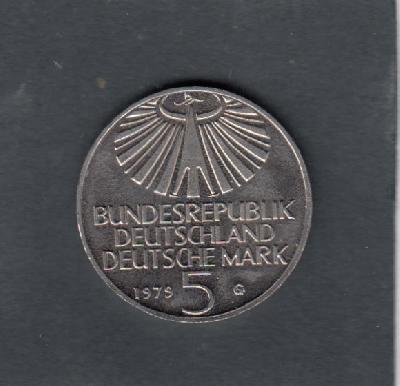 Beschrijving: 5 Mark OTTO HAHN  